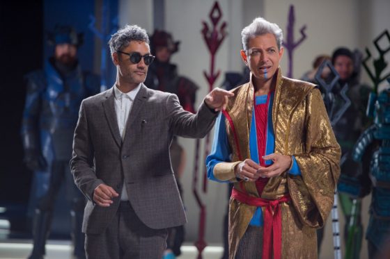 Taika Waititi and Jeff Goldblum