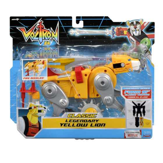 Voltron Classic Legendary Yellow Lion