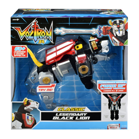 Voltron Classic Legendary Black Lion