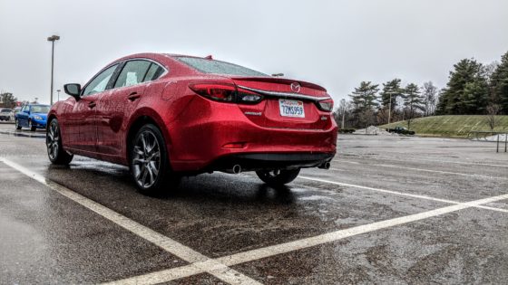 Mazda 6 Grand Touring In Rain