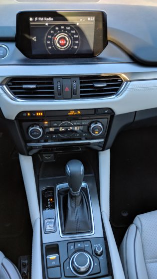 Mazda 6 Center Console