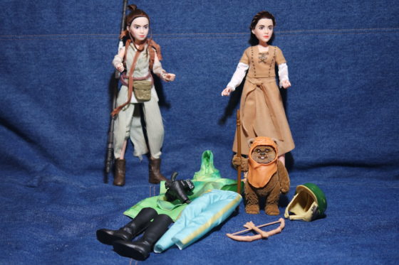 Rey and Leia