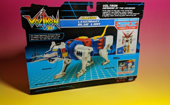 Blue Lion Back of the Box