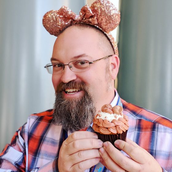 Rose Gold Cupcake