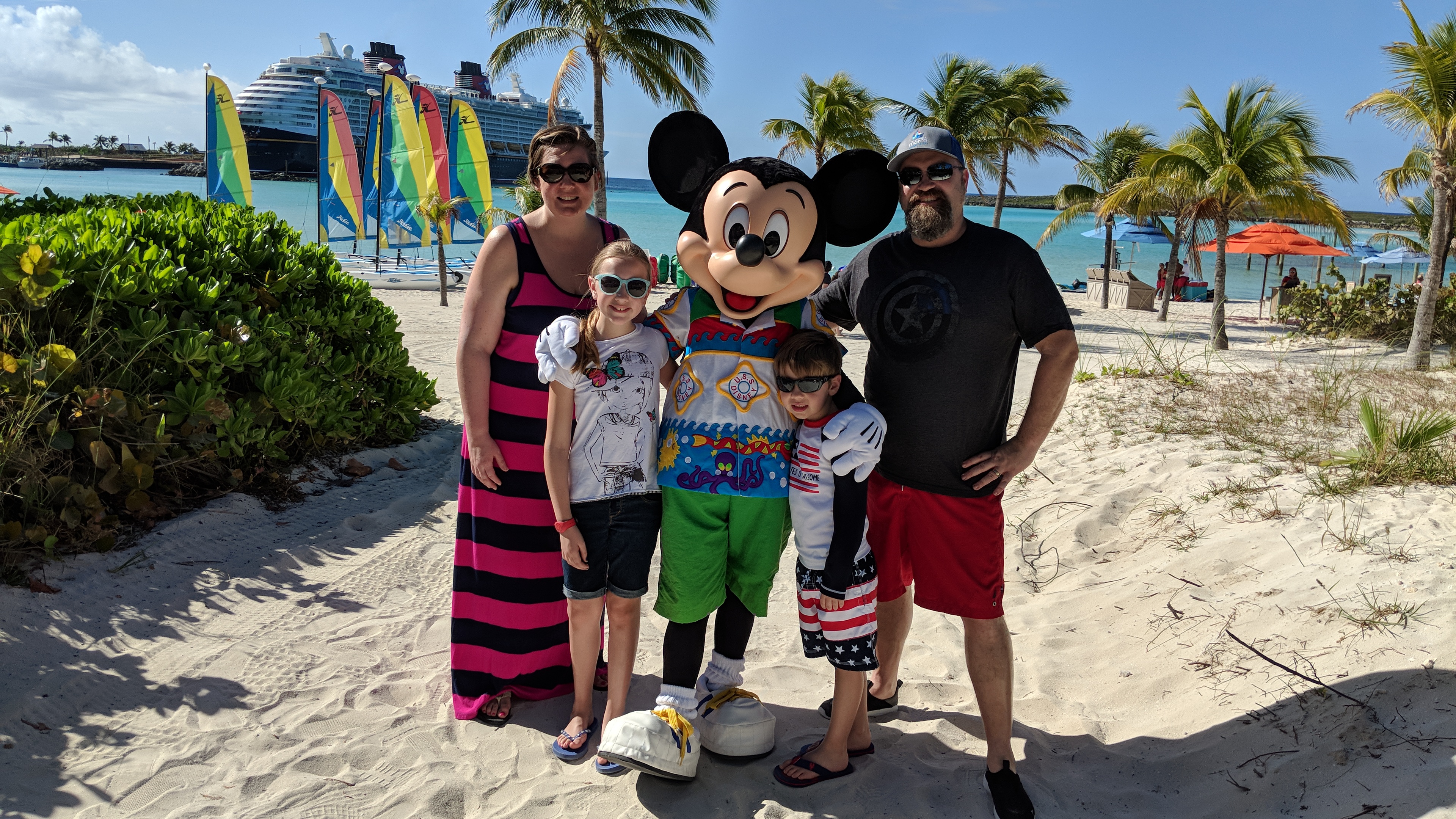 Our First Time Ever to Castaway Cay