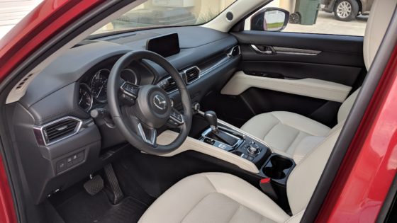 The Mazda CX-5 Grand Touring Interior