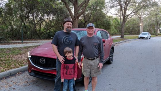 Three Generations and the CX-5