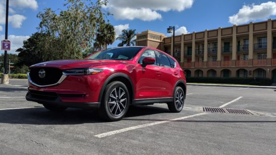 Delivery of the Mazda CX-5 Grand Touring