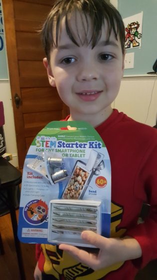 Andrew and the STEM Starter Kit