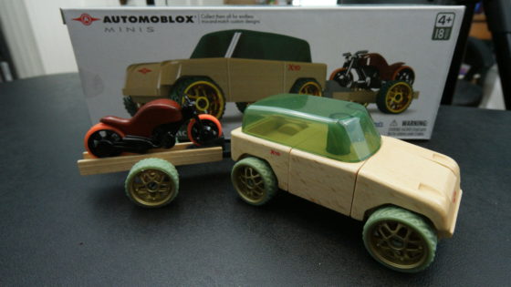 Automoblox Timber and Motorcycle