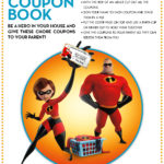 Incredibles 2 Hero Coupon Book