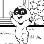 Incredibles 2 Jack Jack Coloring Pages