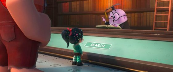Ralph, Vanellope and KnowsMore