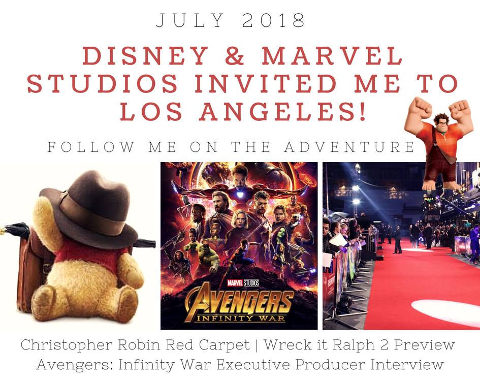 I’m Headed to California to Hang with Christopher, Ralph and Thanos
