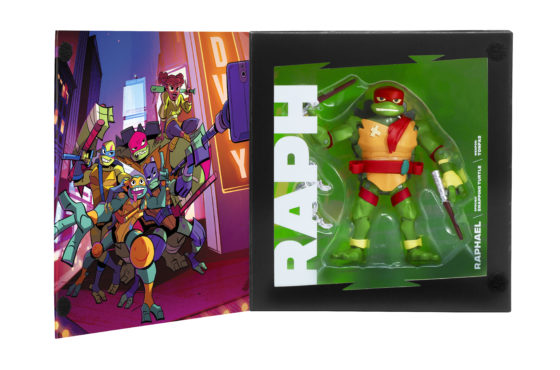 Rise of the Teenage Mutant Ninja Turtles SDCC Exclusive Raphael in Box