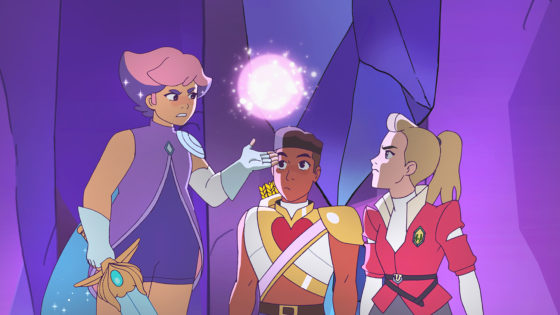 Glimmer, Bow and Adora