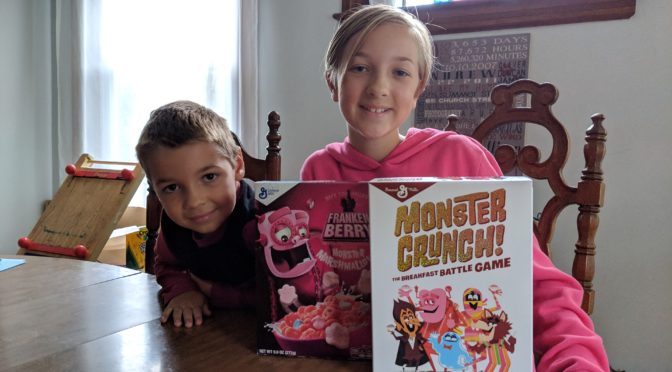 Review : Halloween Fun with Monster Crunch The Breakfast Battle Game