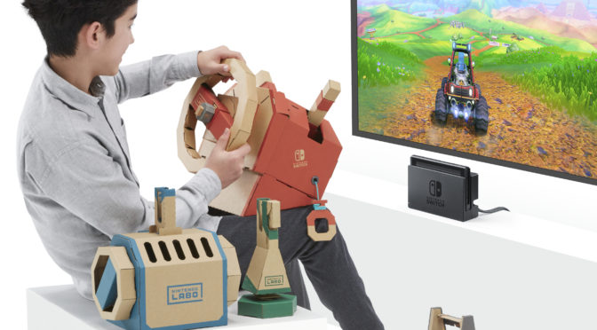 The Nintendo Labo: Vehicle Kit is ready to Drive, Fly and Dive into Action!