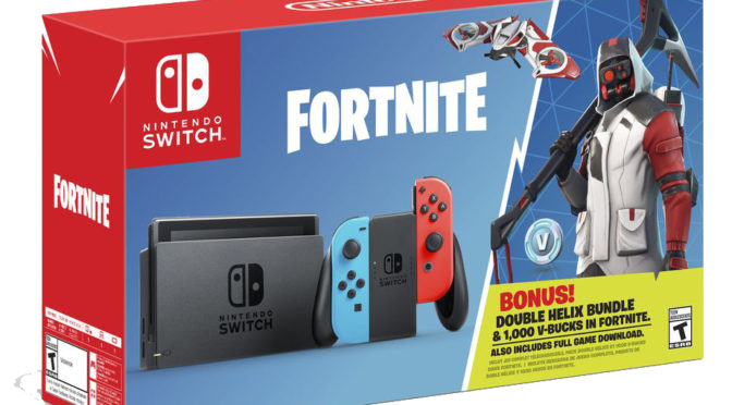Nintendo Switch Fortnite Bundle with $45 in Unique Goodies!