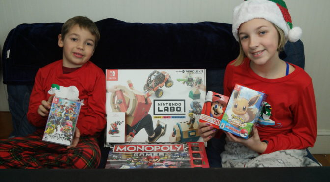 Santa Nintendo Sent us an Amazing Box of Gifts