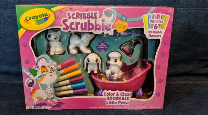 Crayola’s Scribble Scrubbie Pets – Designer Pet Fun and No Mess