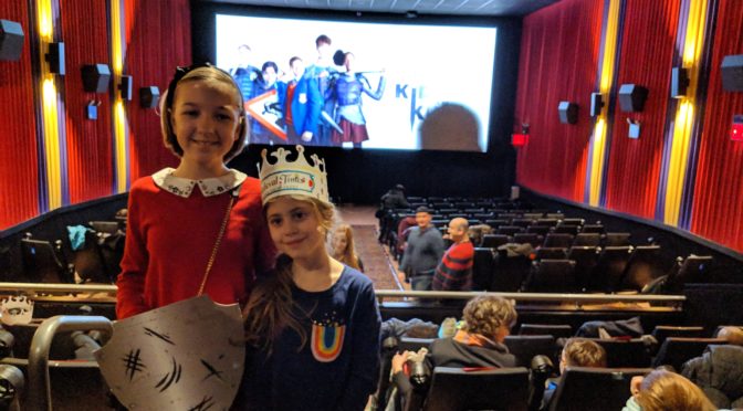 Eva and Ivy at the Movie