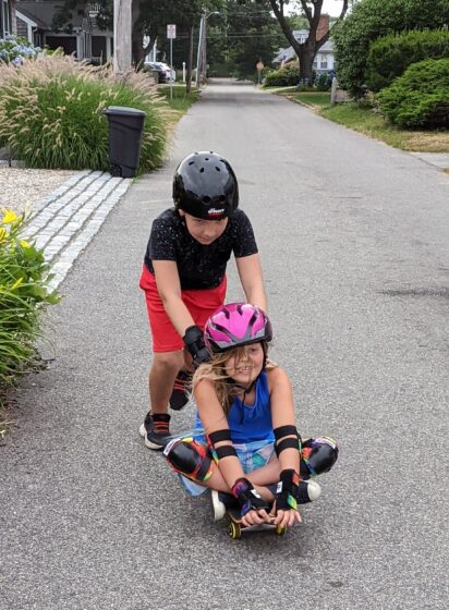 cousins skating