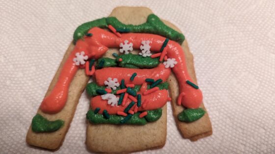 Ugly Sweater Cookie