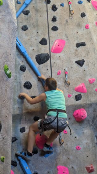 Andy's Rock Climbing continues