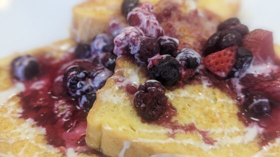 Berry French toast